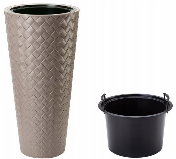 Горщик для квітів Makata Slim-40 Латте (2850-002)