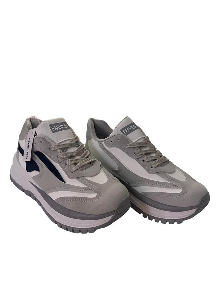 Кросівки Violeta 172-40-3x04 жіночі Біло-сірий (192220)