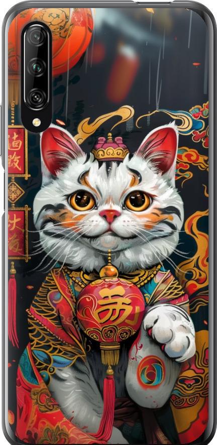 Чехол на Huawei P Smart Pro China Cat v2 (6135t-1906-42517) Чехол на Huawei P Smart Pro China Cat v2 (6135t-1906-42517)