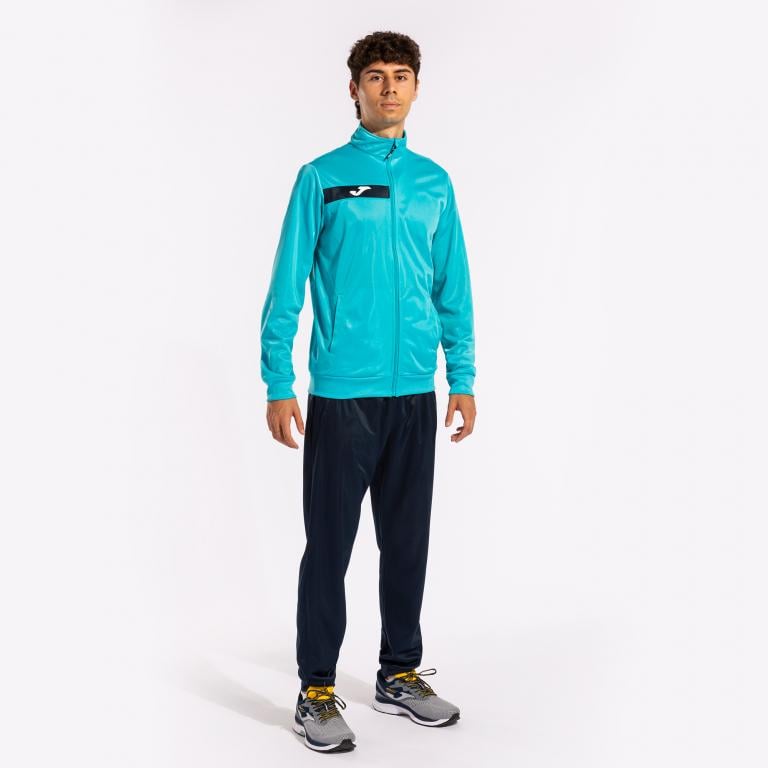 Спортивний костюм Joma 102742.013 Columbus Tracksuit M Fluor Turquoise/Navy