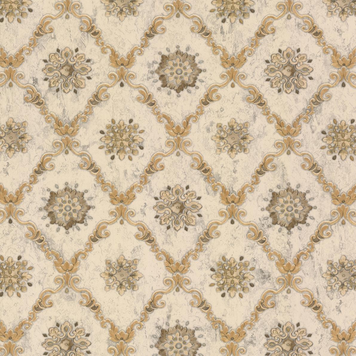 Виниловые обои Emiliana 1,06x10,05 м Коричневый (1022281)