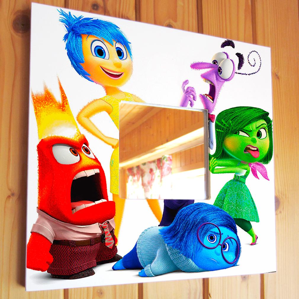 Зеркало декоративное Головоломка Мультяшки 260х260 мм (M03803)