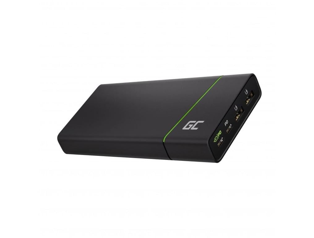 Повербанк Green Cell GC PowerPlay Ultra 26800 mAh 128 W Black (PBGC04)