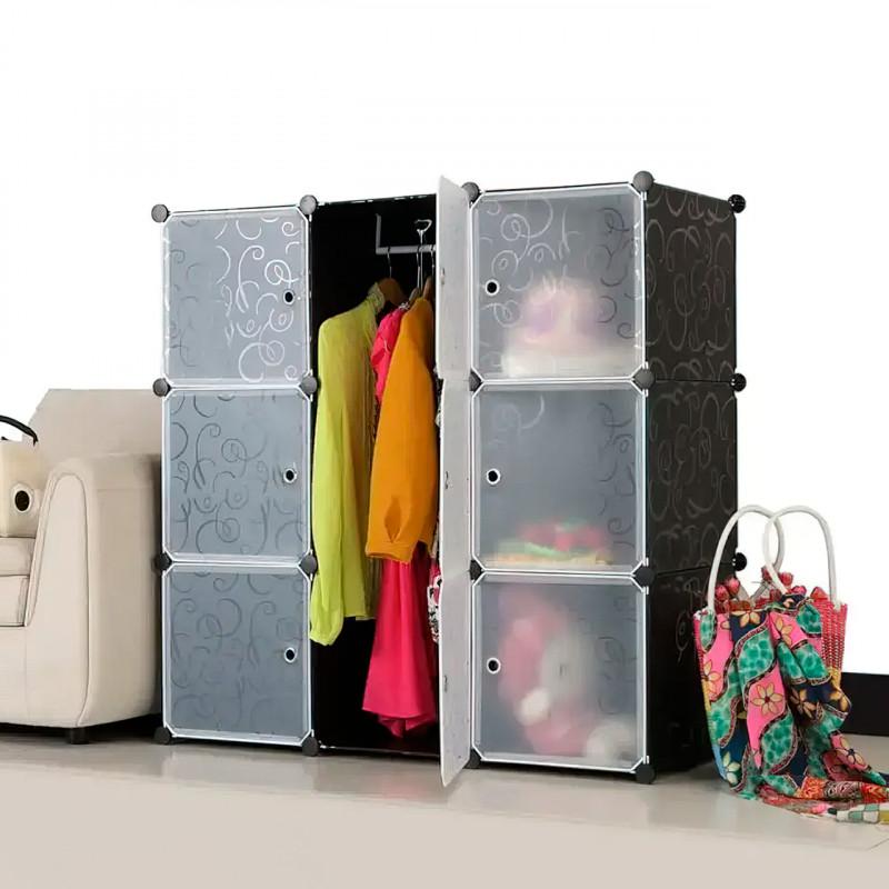 Шкаф пластиковый Storage Cube Cabinet MP-39-61 9 секций (N-14487) - фото 
