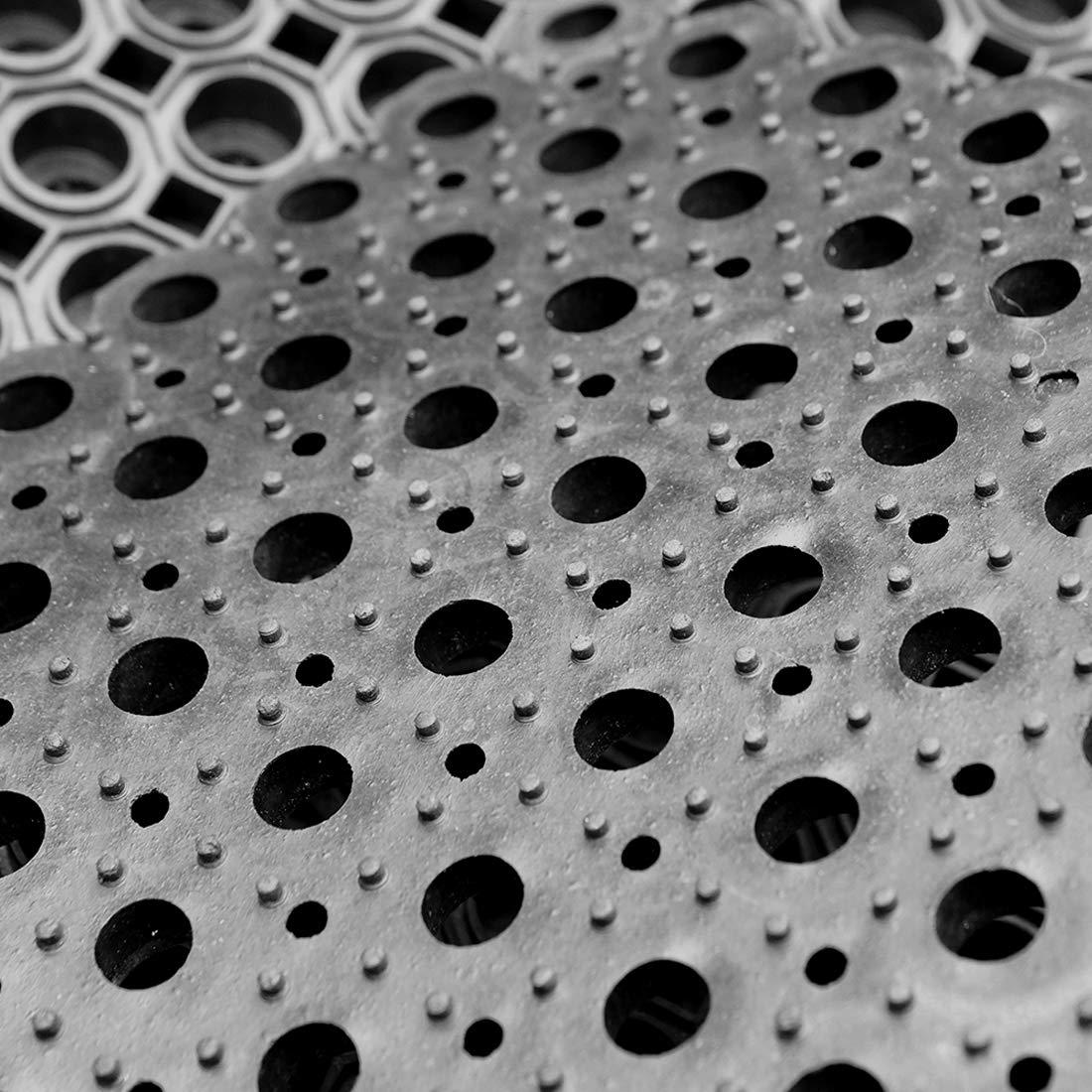 Брудозахисний килим Октагон комірчастий гумовий 1000х1500х22 мм - фото 4 Брудозахисний килим Октагон комірчастий гумовий 1000х1500х22 мм - фото 4