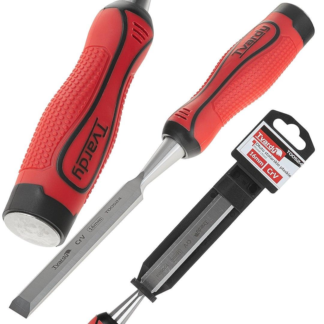 Стамеска ударна Tvardy з хромо-ванадієвої сталі CrV 16 мм (T00524) - фото 2 Стамеска ударна Tvardy з хромо-ванадієвої сталі CrV 16 мм (T00524) - фото 2