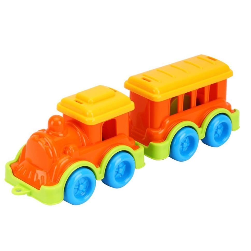 Іграшка дитяча потяг міні 8089txk з вагончиком Різнокольоровий (RLT42653)