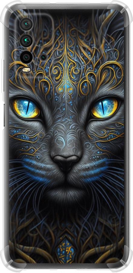 Чехол на Xiaomi Redmi 9T Кошка (5548sp-2257-42517)