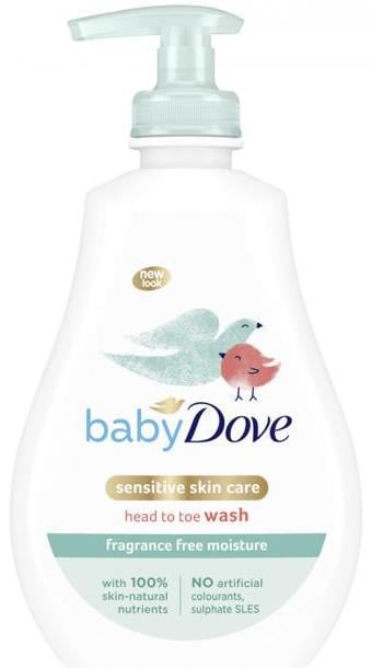 Гель для душа детский Dove Baby Увлажнение без запаха 400 мл