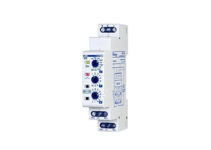 Реле часу Novatek-Electro РЕВ-120Н 6A 240V 0,1 с.-10 днів (NTREV120N)