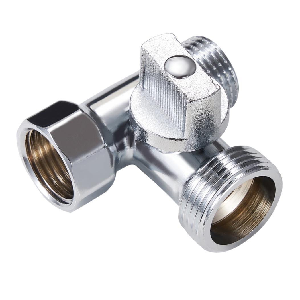 Кран магистральный проходной Zegor FZ55 приборный латунь 1/2"х3/4"х1/2" Хром