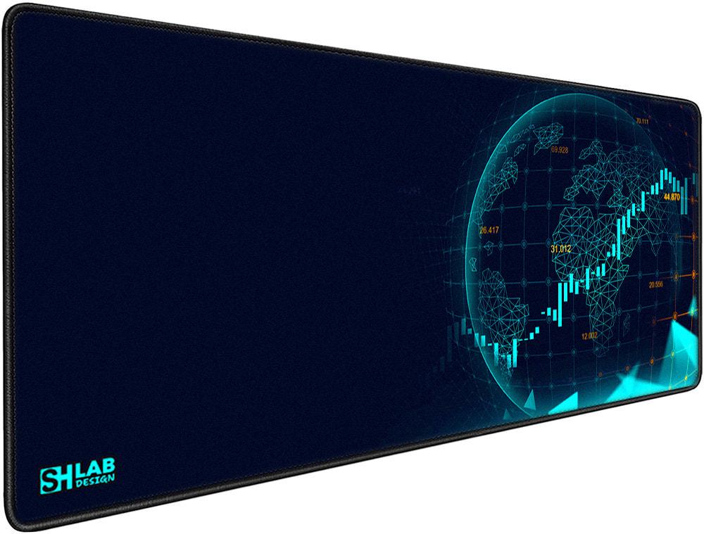 Коврик для мышки SHLab Крипто Планета SHM-10 70х30 см (35486)