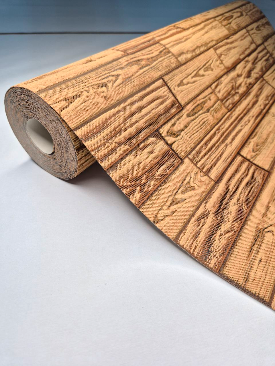 Обои виниловые Славянские обои 9419-05 под кирпич для кухни/коридора/гостиной/спальни 10,05x0,53 м Коричневый (2526197386) - фото 2