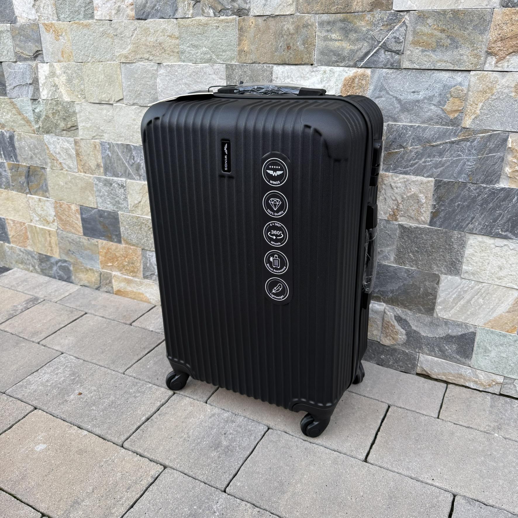 Валіза Wings TR058 дорожня M Чорний (30631211) - фото 3 Валіза Wings TR058 дорожня M Чорний (30631211) - фото 3