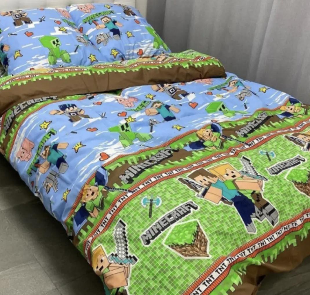 Комплект постельного белья Family Майнкрафт евро