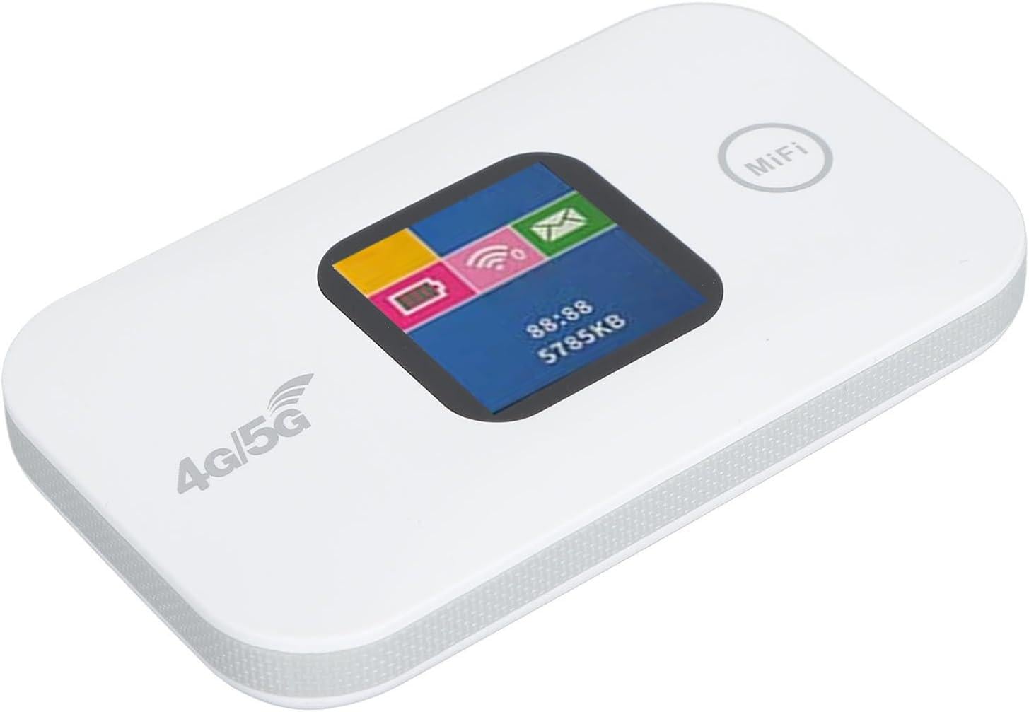 Модем портативный Wi-Fi с экраном Mobile Router PH319-E LCD 2.4G 4G White (17963)