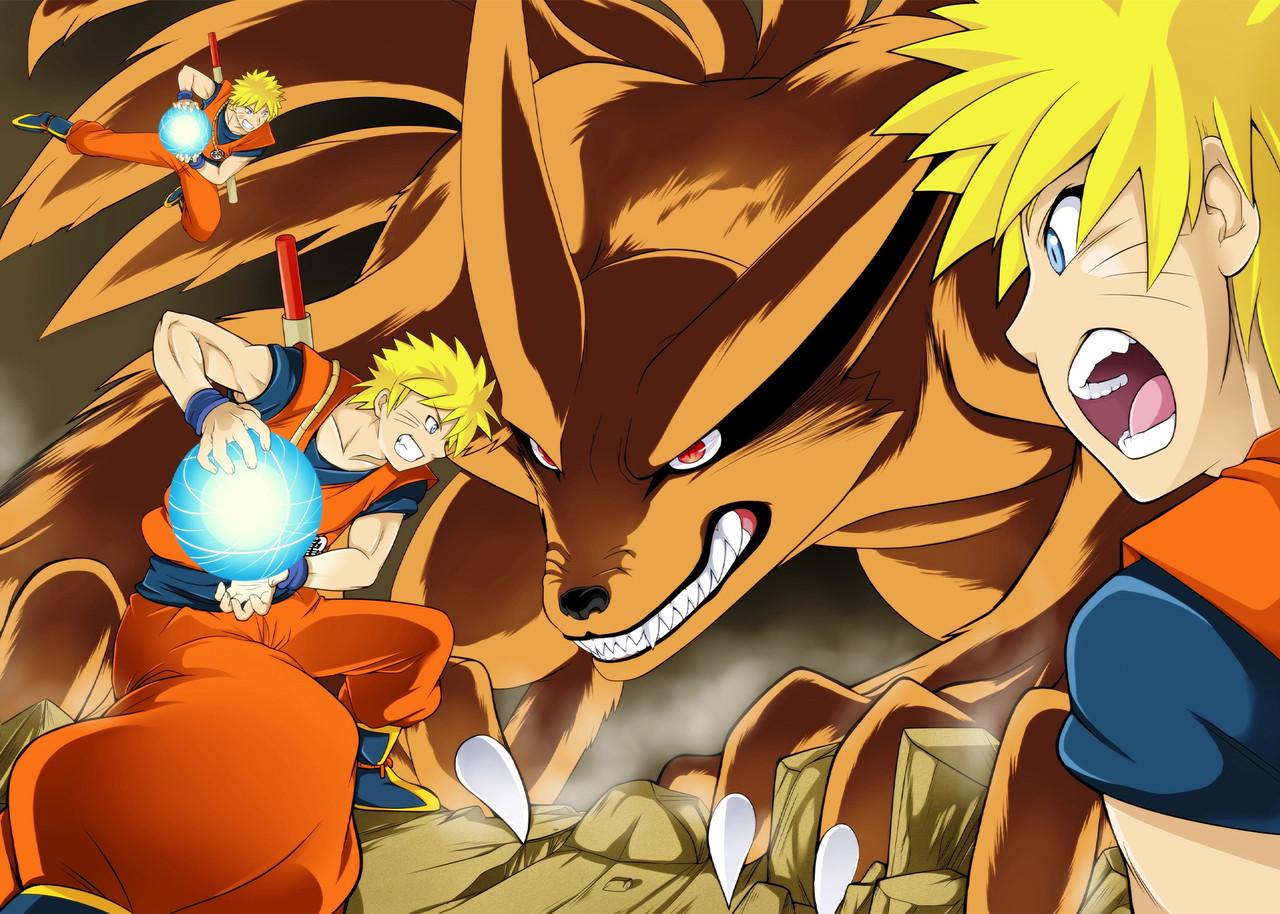 Картина постер Gee! Naruto Наруто демон-лис 60x40 см NU 09.037