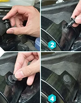 Автокліпси для салону 100 шт. (I00202) - фото 3 Автокліпси для салону 100 шт. (I00202) - фото 3