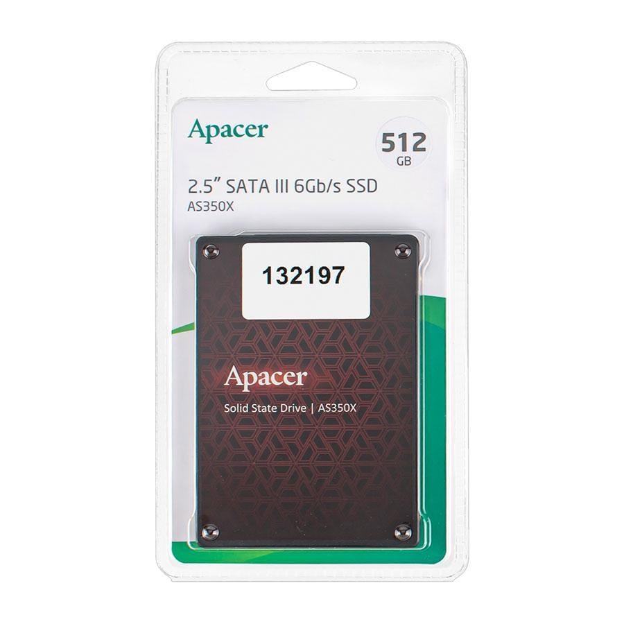 SSD-диск Apacer AS350X 2,5" 512 Gb (218180) - фото 1