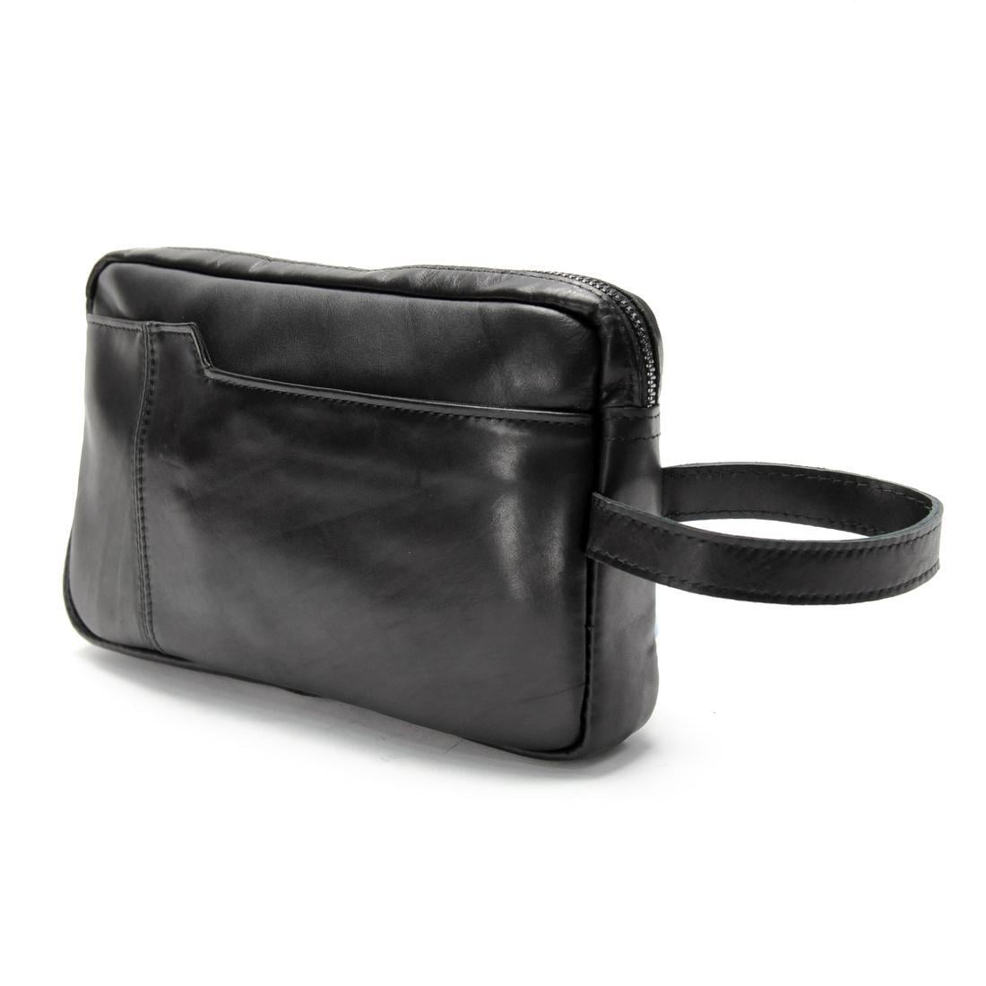 Клатч Royal Bag M39-763A из натуральной кожи Черный (7608)