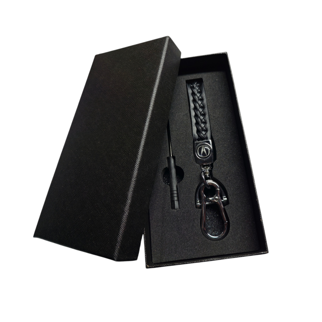 Брелок кожаный Acura с карабином (2392960299)