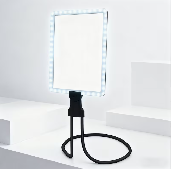 Лупа на шею с LED подсветкой и гибким креплением аккумуляторная USB зарядка (Н-1225)