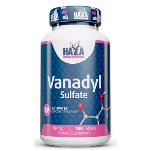 Микроэлемент Ванадил Haya Labs Vanadyl Sulfate 10 мг 100 таб.