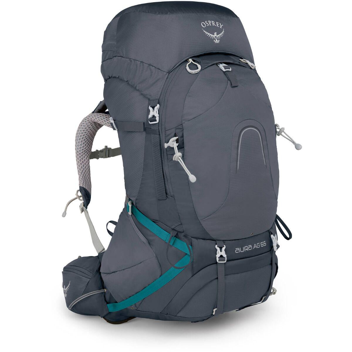 Рюкзак Osprey Aura AG 65 женский M Серый/Бирюзовый