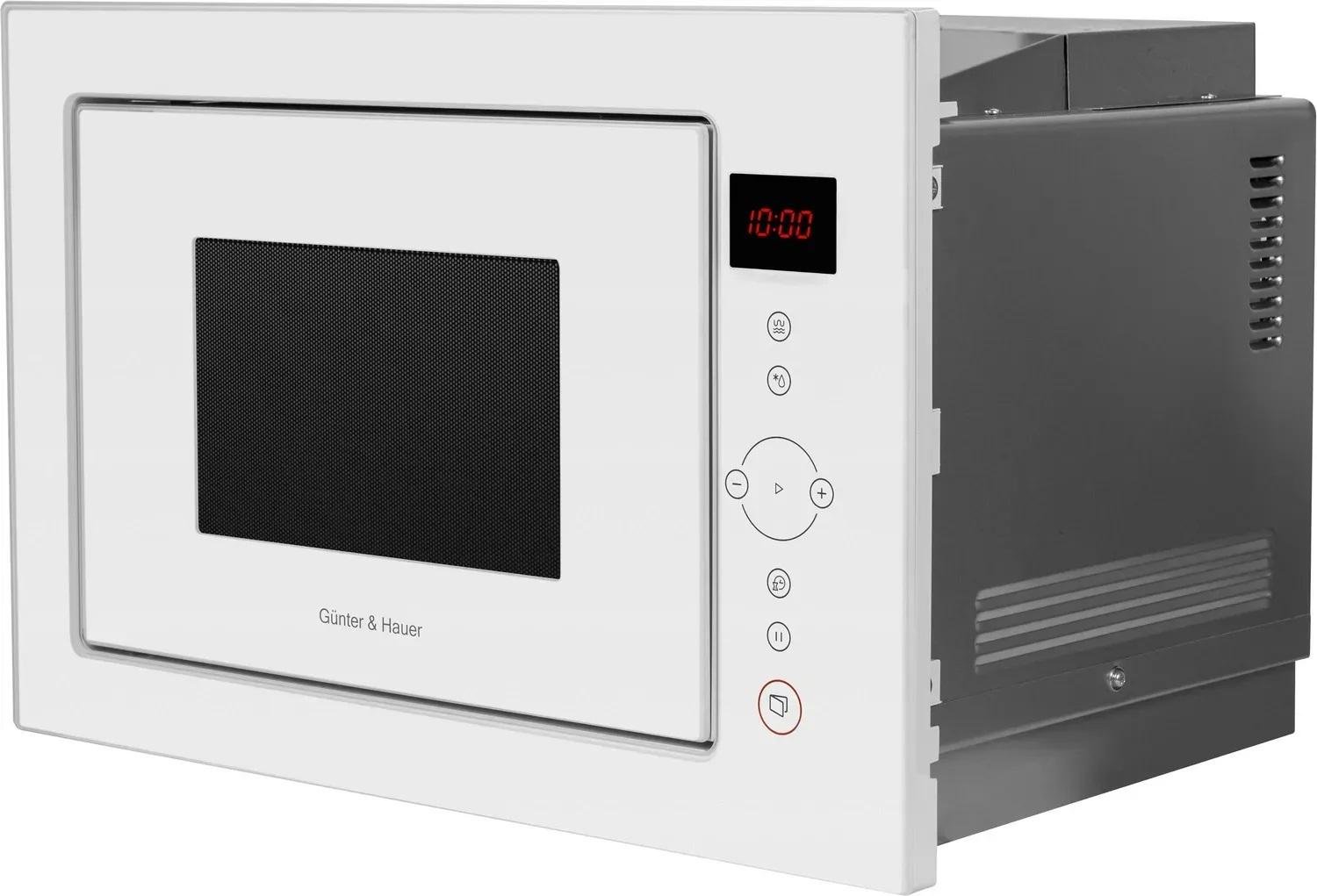 Микроволновая печь Gunter&Hauer EOK 2502 WH встроенная с грилем и сенсорным управлением