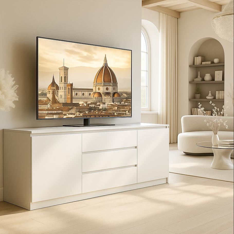 Комод Мастер Форм Брайт 1800х376х730 мм Белый (33118) - фото 1