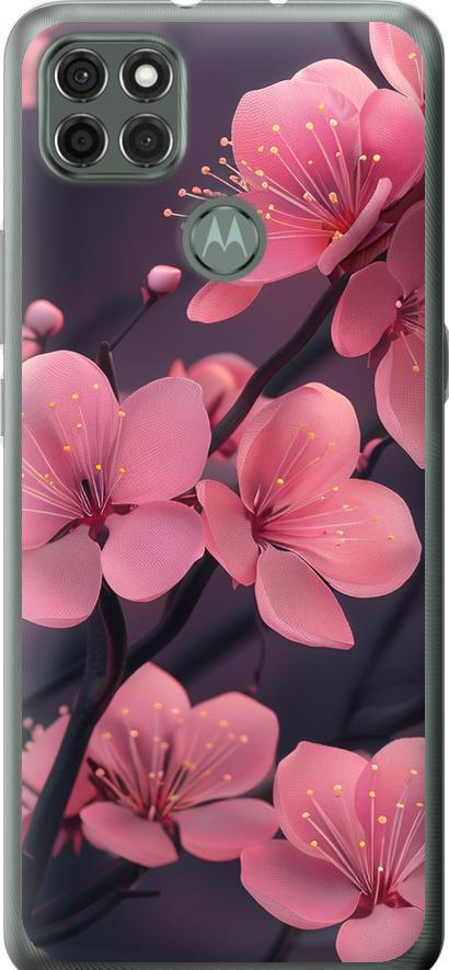 Чехол на Motorola G9 Power Пурпурная сакура (6075u-2229-42517)