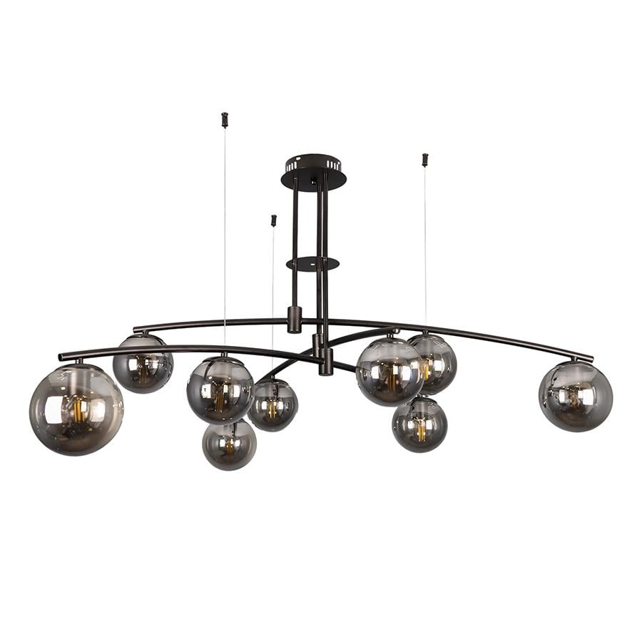 Люстра потолочная молекула Levistella 7529827-9 BK/BK Черный