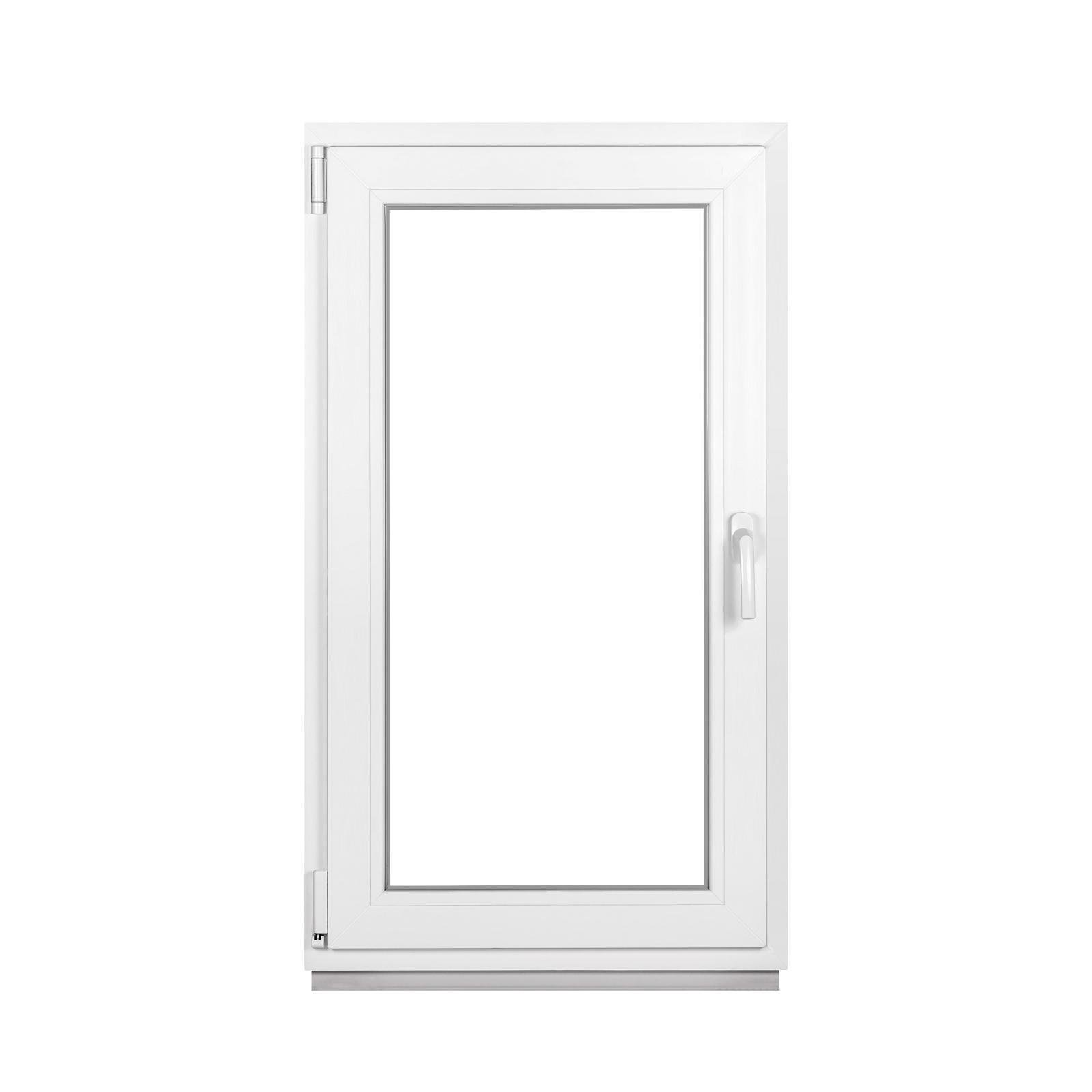 Окно металлопластиковое Framex поворотно-откидное с левым открытием 550х1050 мм Белый