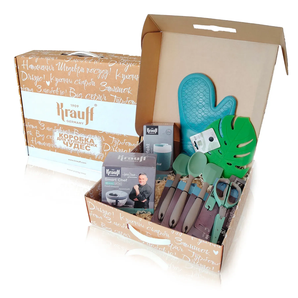 Подарунковий бокс Krauff "Коробка для кулінарних чудес" (28754)