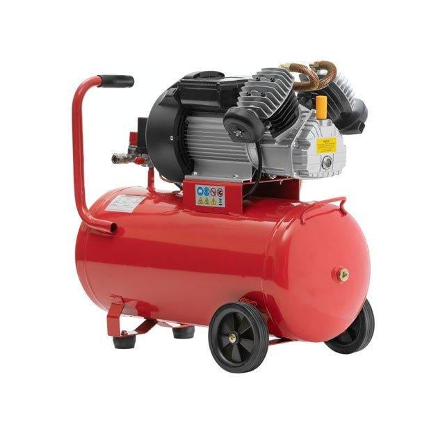 Компресор Intertool PT-0007 50 л 4 HP 3 кВт 220 В 10 aтм 420 л/хв 2 циліндри - фото 5