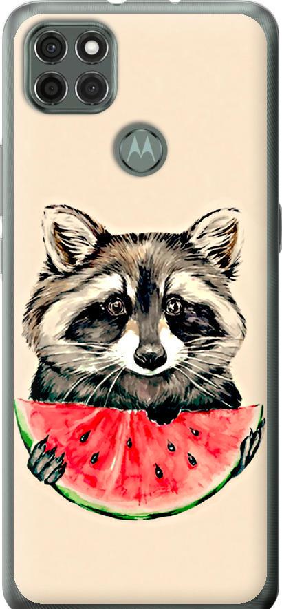 Чехол на Motorola G9 Power Енотик с арбузом (4605u-2229-42517)