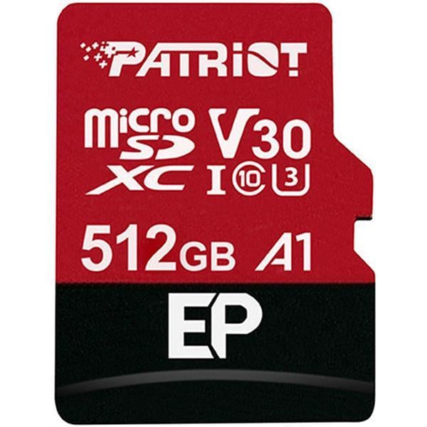 Карта памяти Patriot microSDXC EP Series 512 Гб (PEF512GEP31MCX)