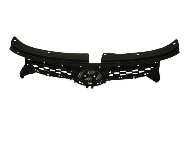 Решетка радиатора AVTM Hyundai i10 2008-2010 без эмблемы Черный (183218992)