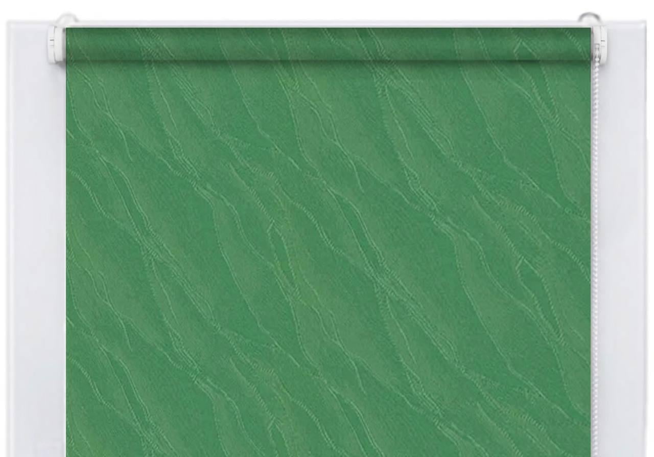 Роллета тканевая Woda 2159 110х160 см Зеленый (18145298)