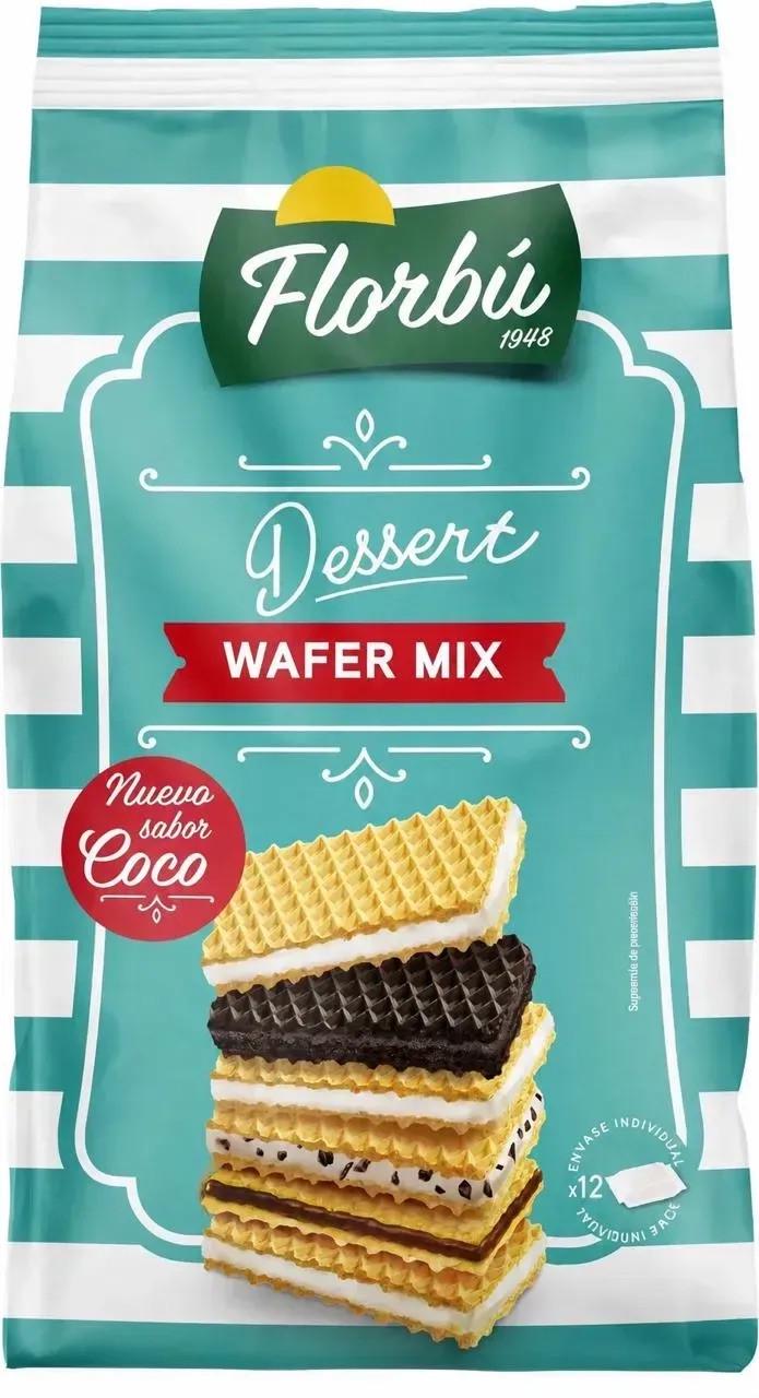 Вафли Florbu Dessert Wafer Mix 330 г Вафли Florbu Dessert Wafer Mix 330 г