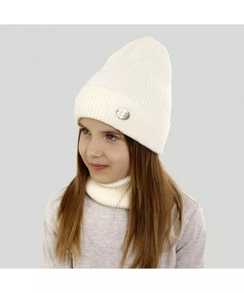 Шапка дитяча Elf Еліс р. 52 Молочний (OK002286)