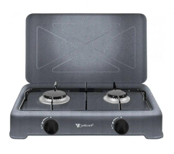 Настольная газовая плита Yucel O-200-LPG-Grey (1371078) Настольная газовая плита Yucel O-200-LPG-Grey (1371078)