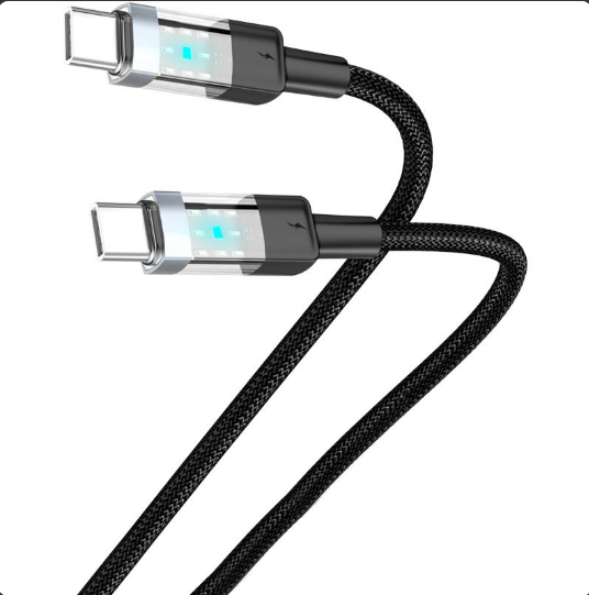 Кабель Gelius Fusion Incredible series Cable Type-C to Type-C GP-UCN003 60W 1,25 м Black - фото 2