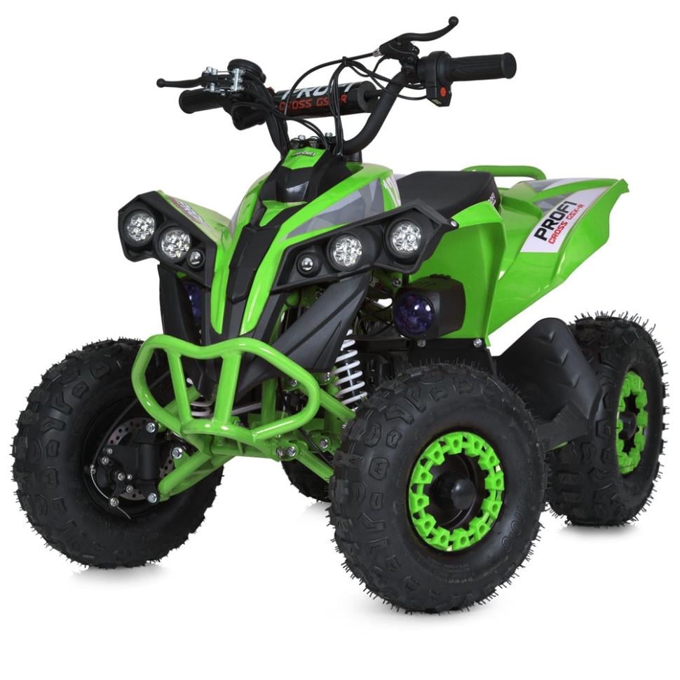 Детский электроквадроцикл PROF1 48V 1200W до 75 кг Зеленый (DE-169-E-643) Детский электроквадроцикл PROF1 48V 1200W до 75 кг Зеленый (DE-169-E-643)
