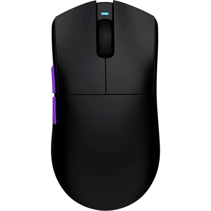 Компьютерная мышка беспроводная игровая Hator Hellyberry HM47 Wireless PixArt PMW3311 Black/Violet (HM47_black_violet)