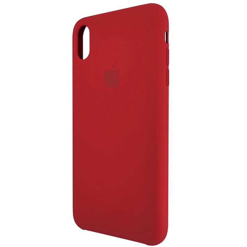 Чехол HQ Silicone Case iPhone XS Max Red (29caa1-3700)