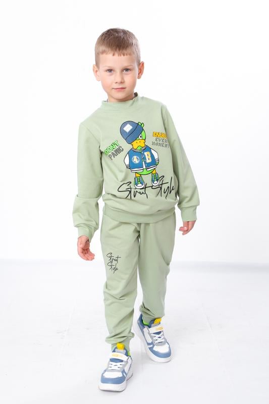 Костюм для хлопчика Носи Своє 128 см Зелений (p-14056-157834)