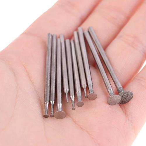 Набір борфрез алмазних хвостовик Dremel 2,35 мм для гравера 12 шт. - фото 3