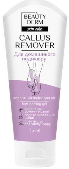 Кислотный гель-пилинг для ног Beautyderm с Ментолом 75 мл (11534635)