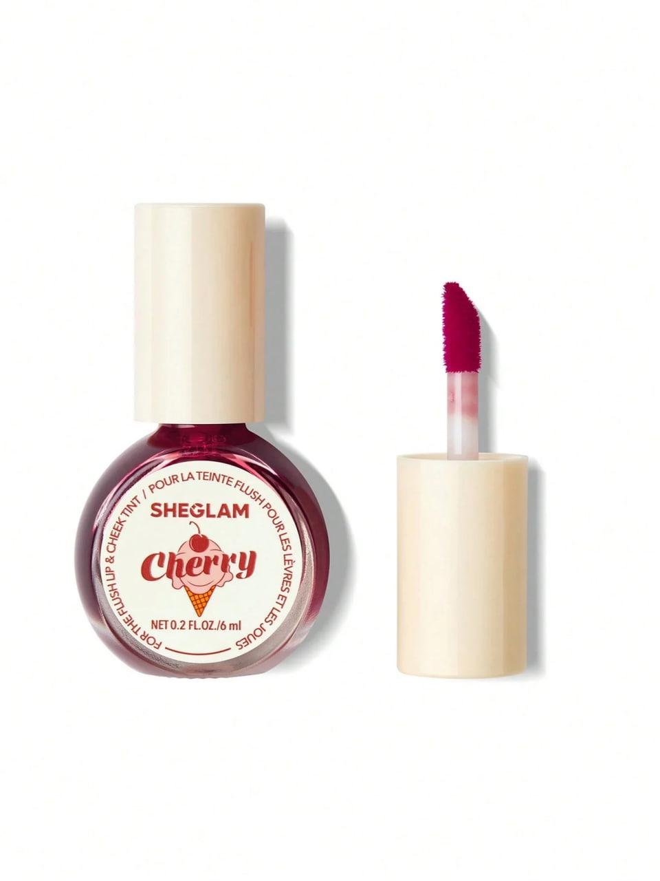 Тінт для щік і губ рідкий For the Flush Lip&Cheek Tint Cherry Picked (18314743)